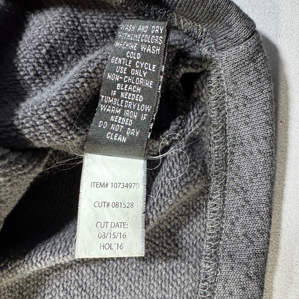 Torrid Womens 1 Gray Knit Military Utility Jacket Drawstring Waist Button Front - Picture 11 of 11